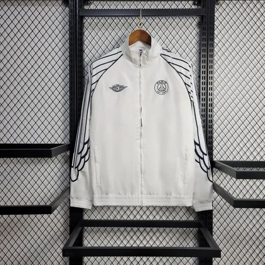 2025-26 Paris White Windbreaker S-2XL asasshop