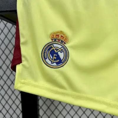 2025-26 Real Madrid Goalkeeper Yellow KIDS 16-28 asasshop