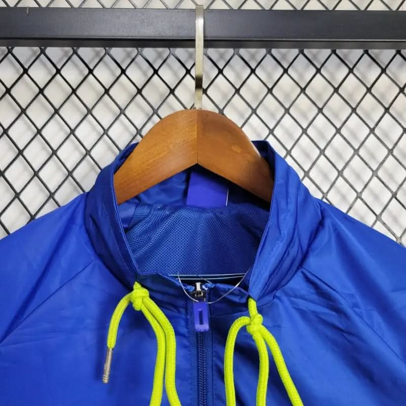 2025-26 Boca Juniors Blue Windbreaker S-2XL asasshop