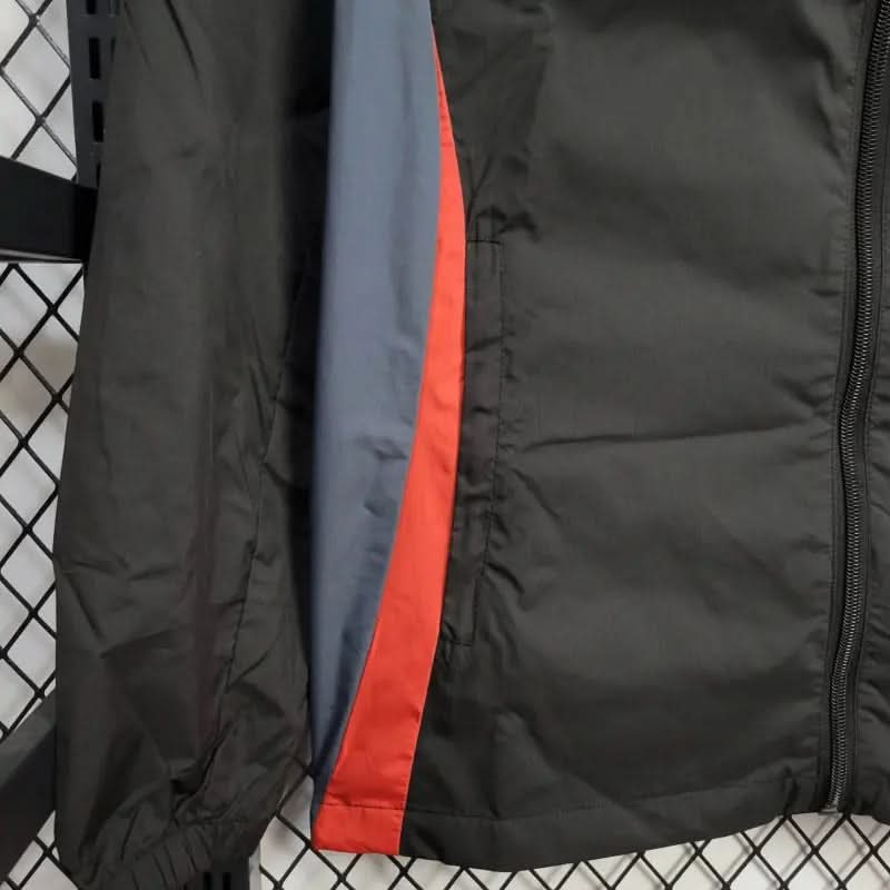 2025-26 Manchester United Black-Blue-Red Windbreaker S-2XL asasshop