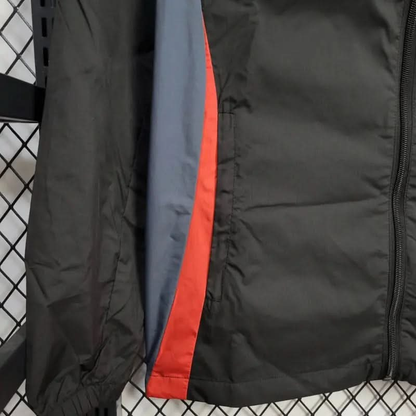 2025-26 Manchester United Black-Blue-Red Windbreaker S-2XL asasshop