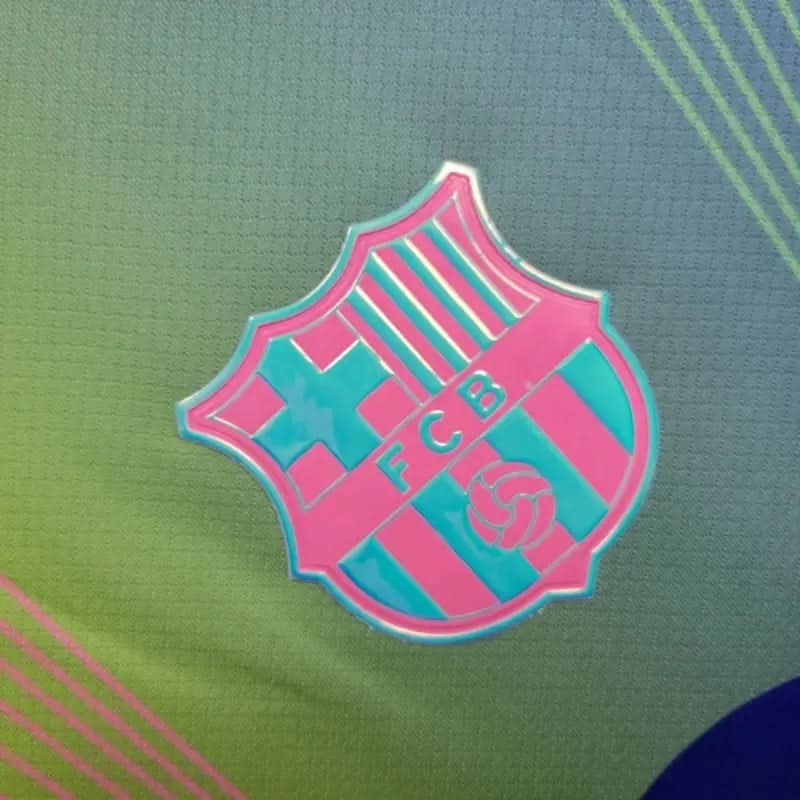 2025-26 Barcelona Special Green-Pink S-2XL asasshop
