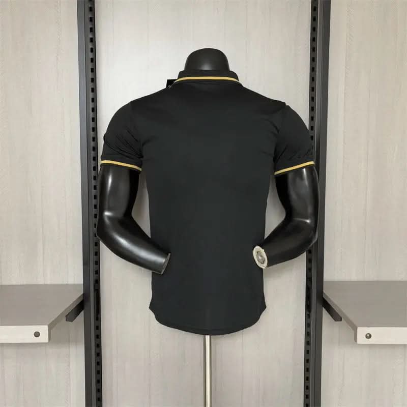 2025-26 Corinthians POLO Black Player S-2XL asasshop
