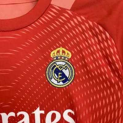 2025-26 Real Madrid Goalkeeper Red KIDS 16-28 asasshop