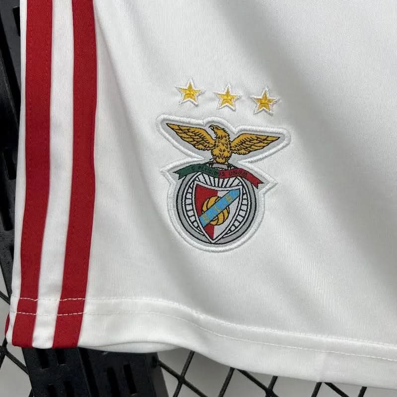 2025-26 Benfica Home Shorts S-2XL asasshop