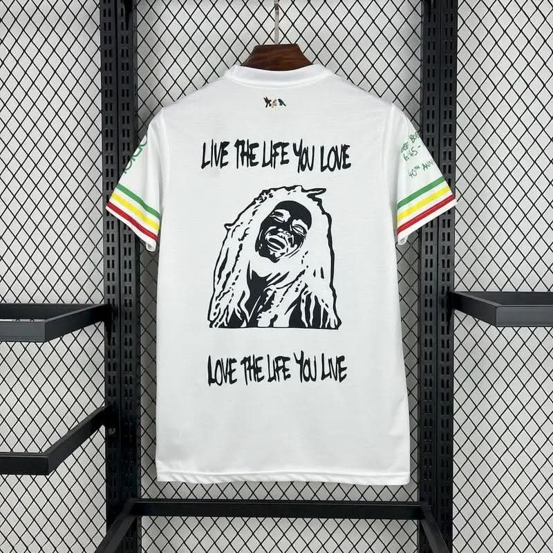 2025-26 Ajax Amsterdam Bob Marley 40th White S-2XL asasshop