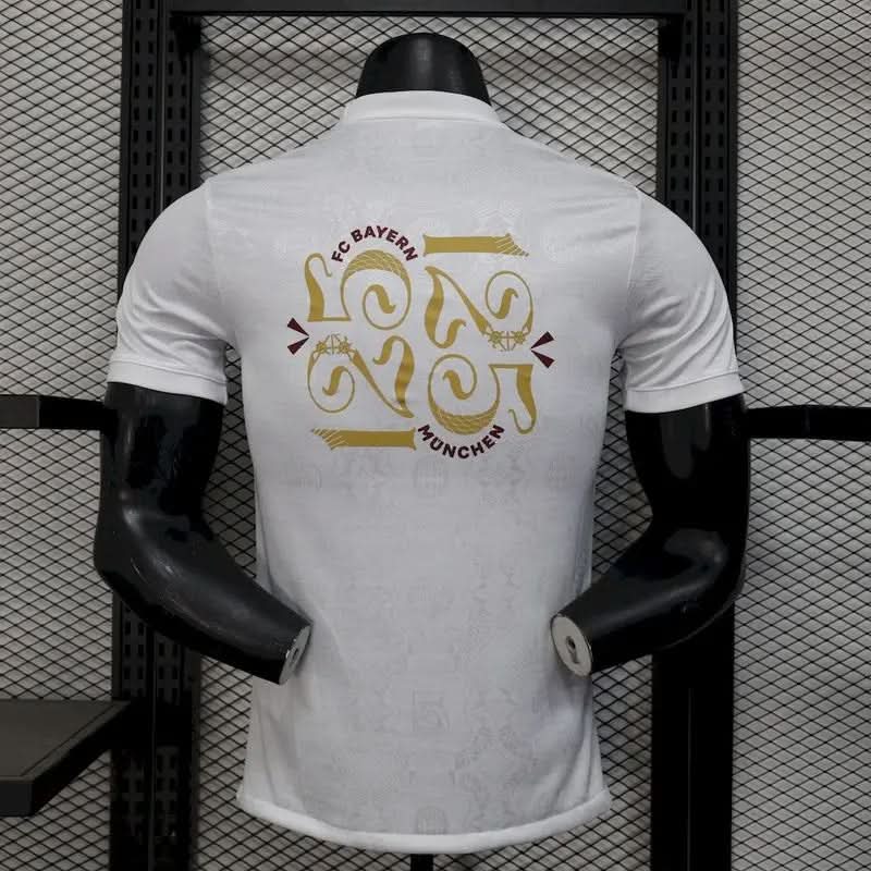 2025-26 Bayern Munich 125 Years White Player S-2XL asasshop