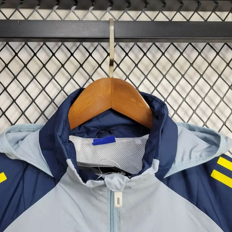2025-26 Boca Juniors Windbreaker S-2XL asasshop