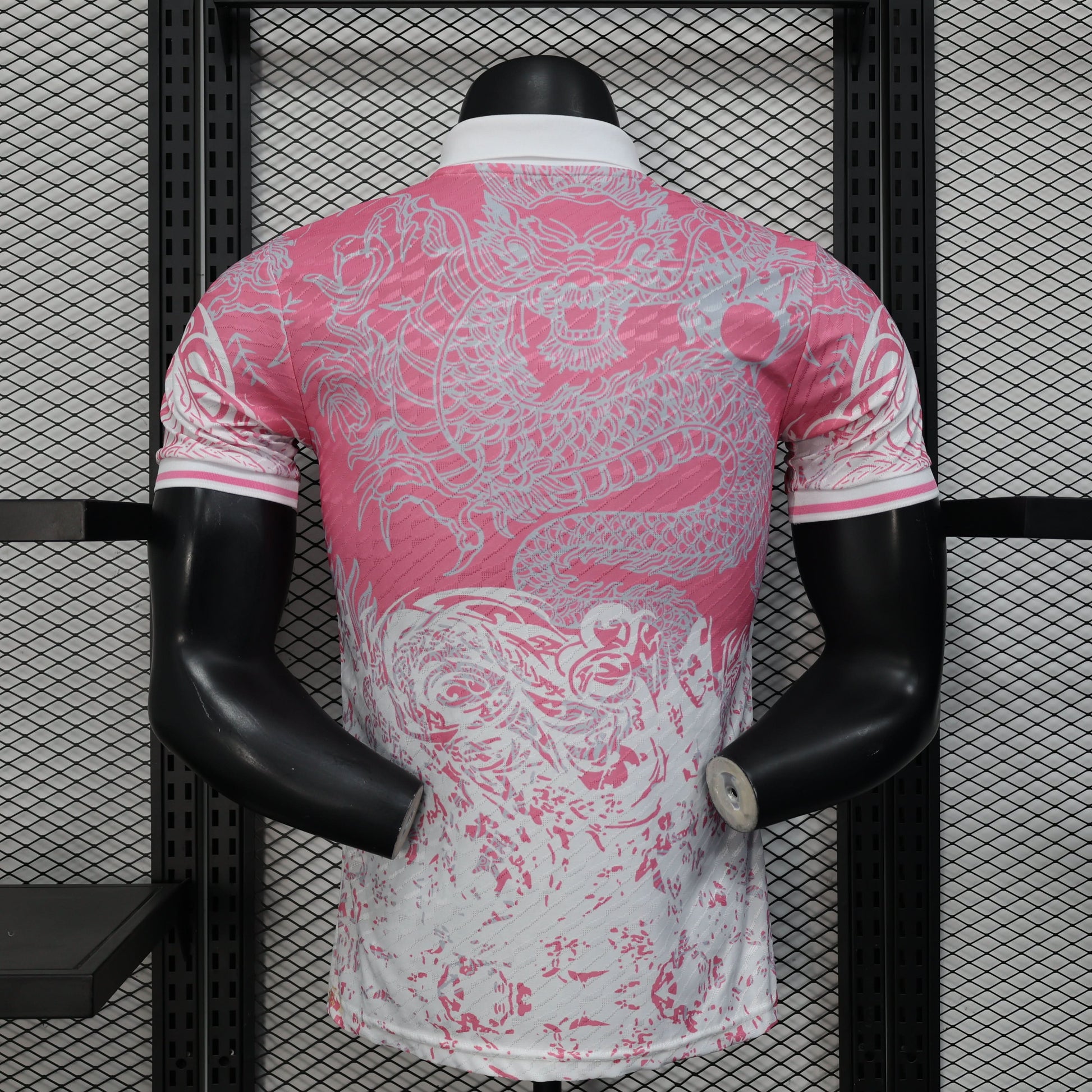 2025-26 Real Madrid Pink Dragon Polp Player Size S-2XL asasshop