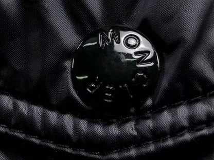 Black Montbeliard Down Jacket Moncler asasshop