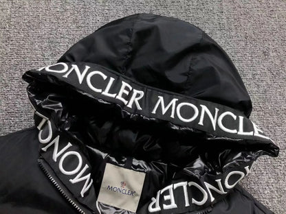 Moncler montcla black Mens down jacket asasshop