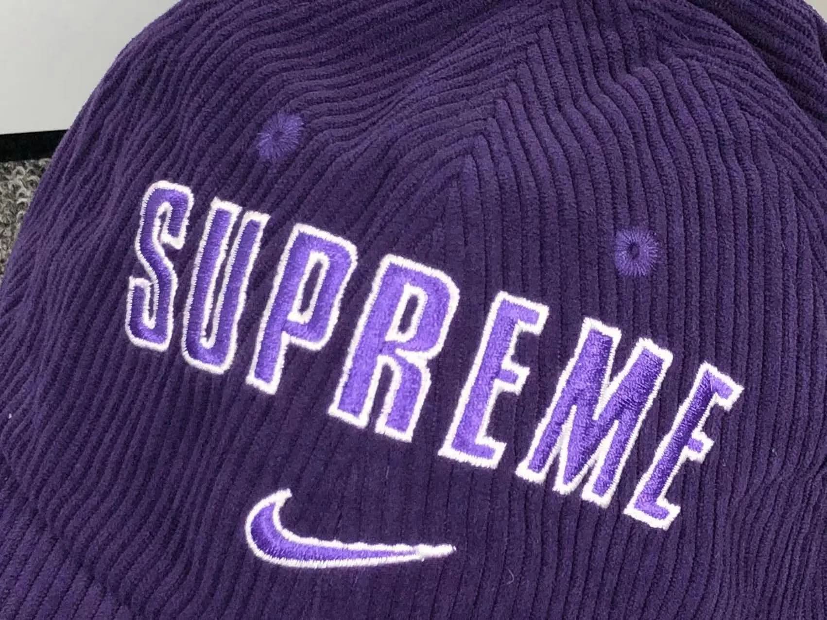 Supreme x Nike Arc Corduroy 6 Panel Hat asasshop