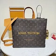 SHOPPER TOTE Medium Bag M13928 Monogram Full Leather Exclusive Duty-Free Channel asasshop