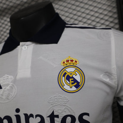 2025-26 Real Madrid Special Polo White Player S-2XL asasshop