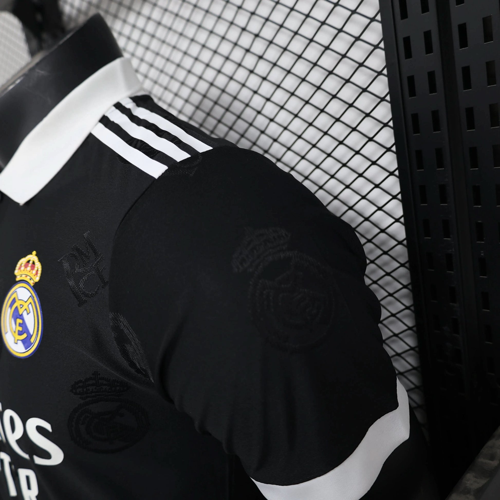 2025-26 Real Madrid Special Polo Black Player S-2XL asasshop