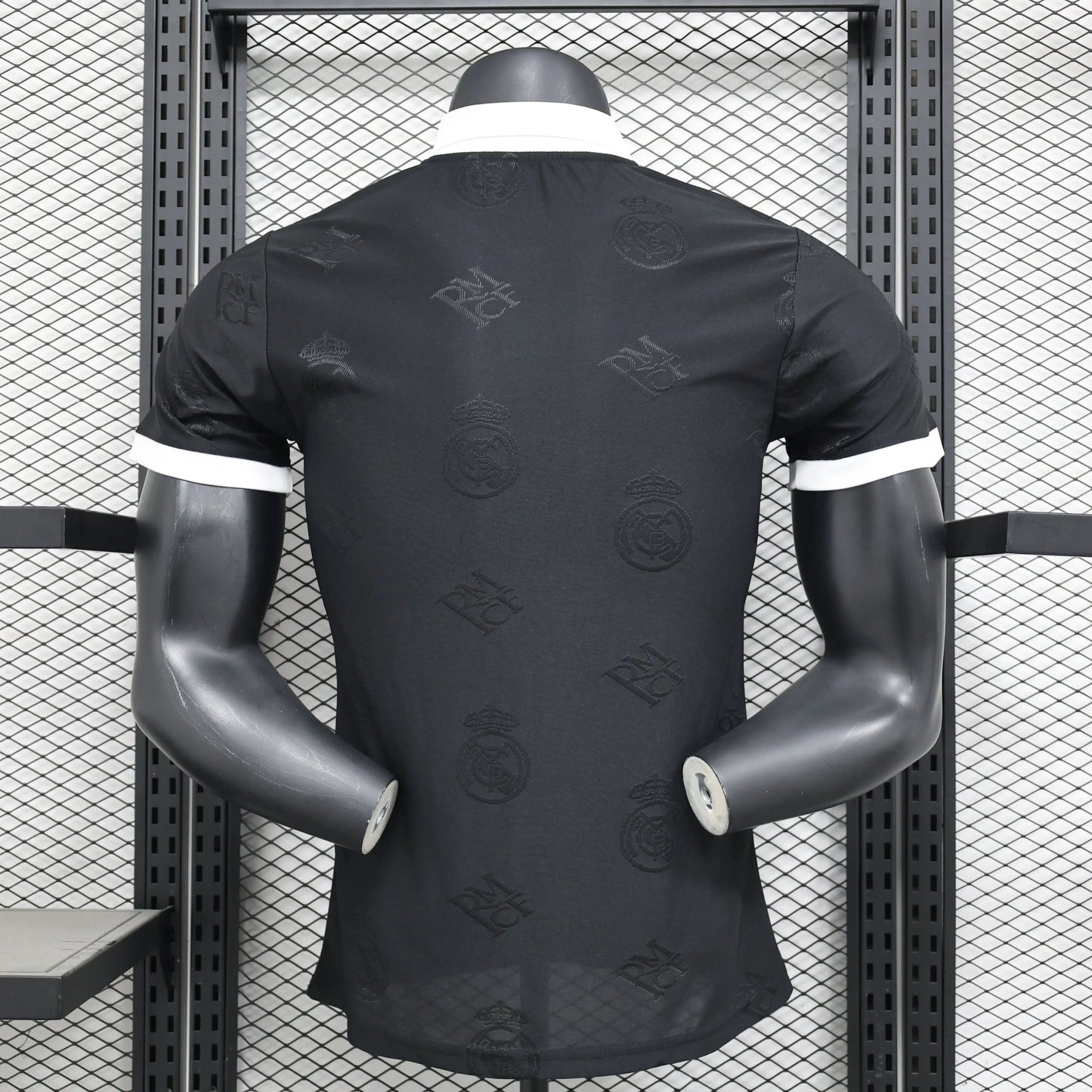 2025-26 Real Madrid Special Polo Black Player S-2XL asasshop