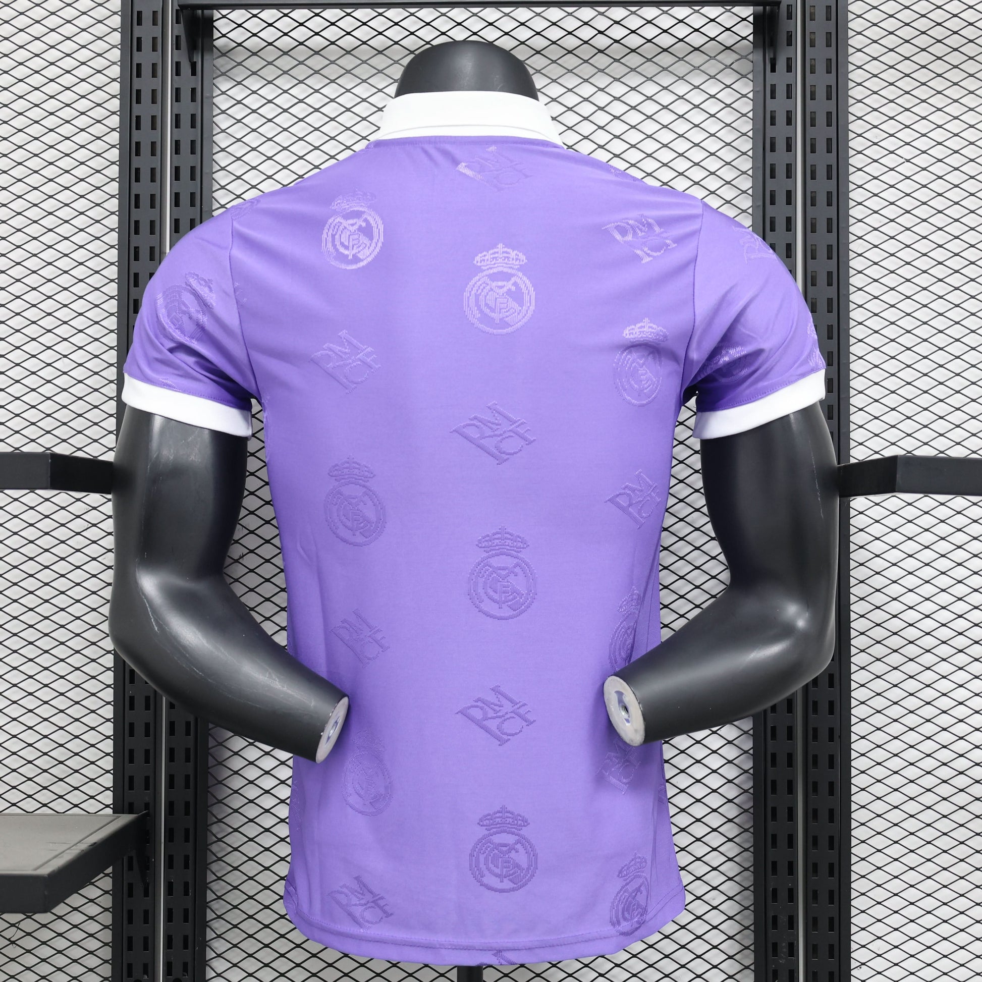 2025-26 Real Madrid Special Polo Purple Player S-2XL asasshop