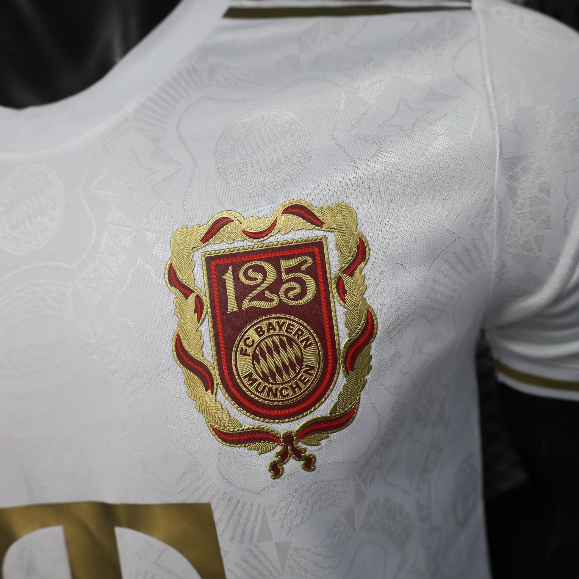 2025-26 Bayern Munich 125 Years White Player S-2XL asasshop