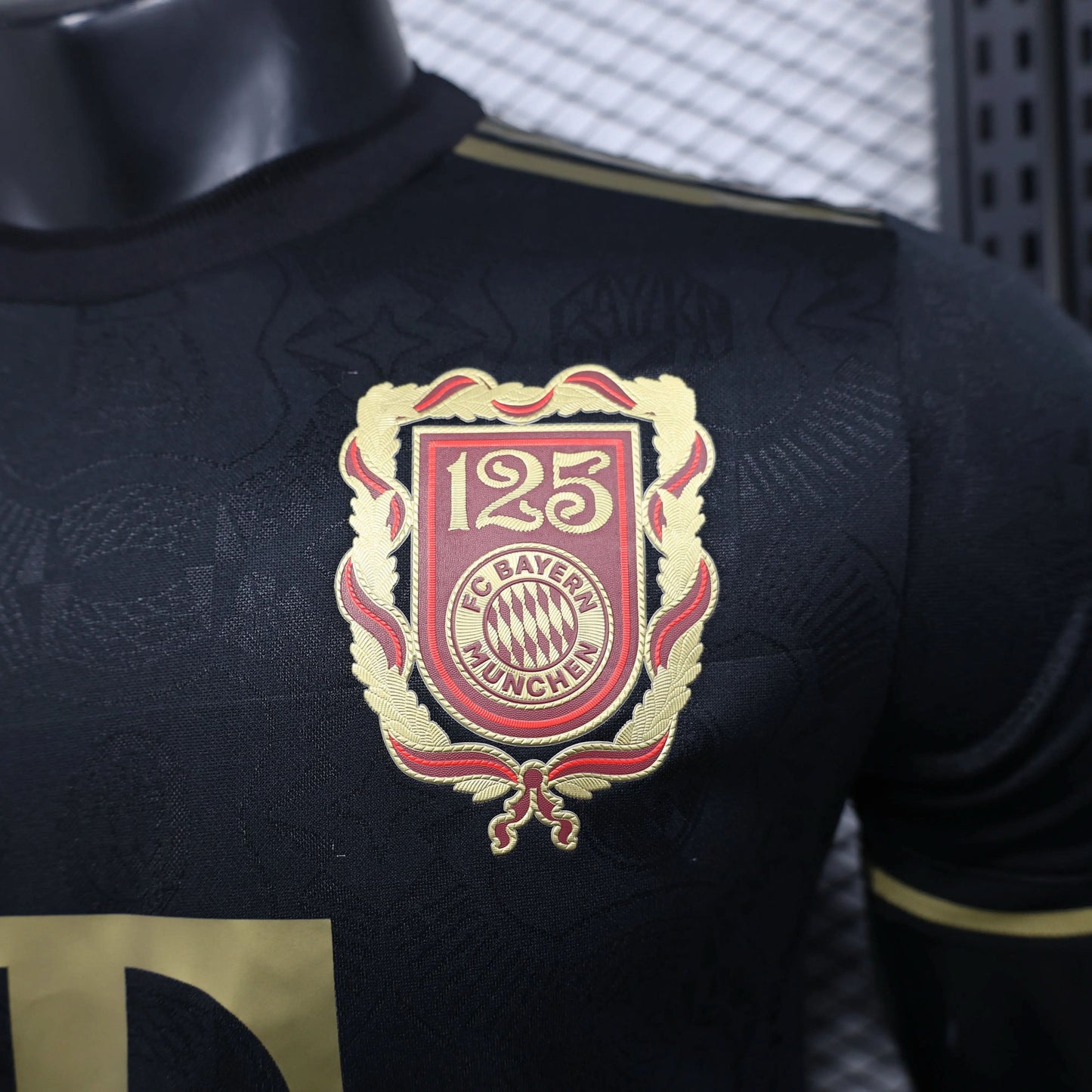 2025-26 Bayern Munich 125 Years Black Player S-2XL asasshop