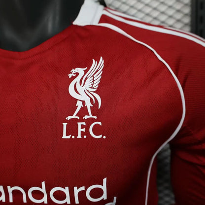 2025-26 Liverpool Home long sleeve S-2XL asasshop