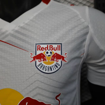 2025-26 Bragantino Red Bull White Player S-2XL asasshop