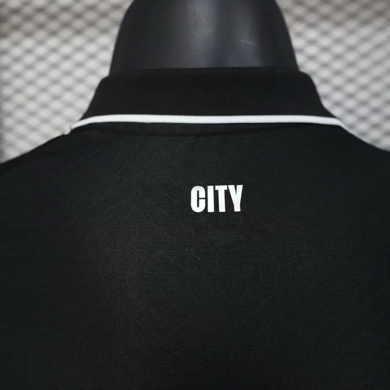 2025-26 Manchester City Special Polo Black Player S-2XL asasshop