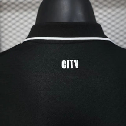 2025-26 Manchester City Special Polo Black Player S-2XL asasshop