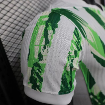 2025-26 Nigeria White Green Player S-2XL asasshop