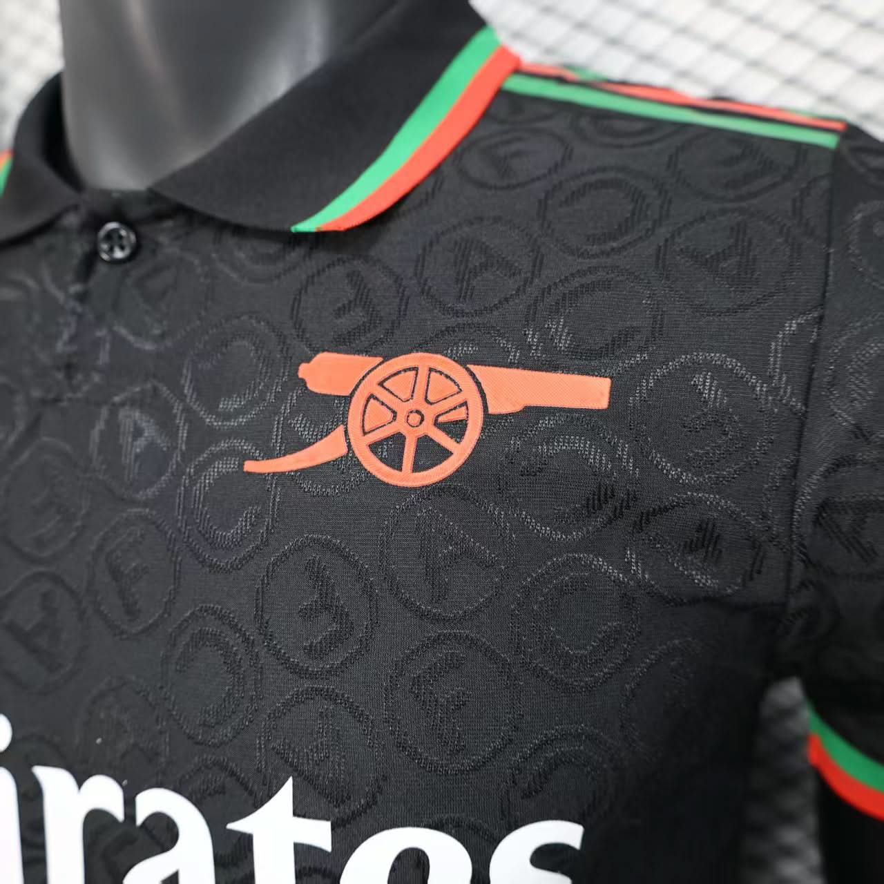 2025-26 Arsenal Special Black Player Size S-2XL asasshop