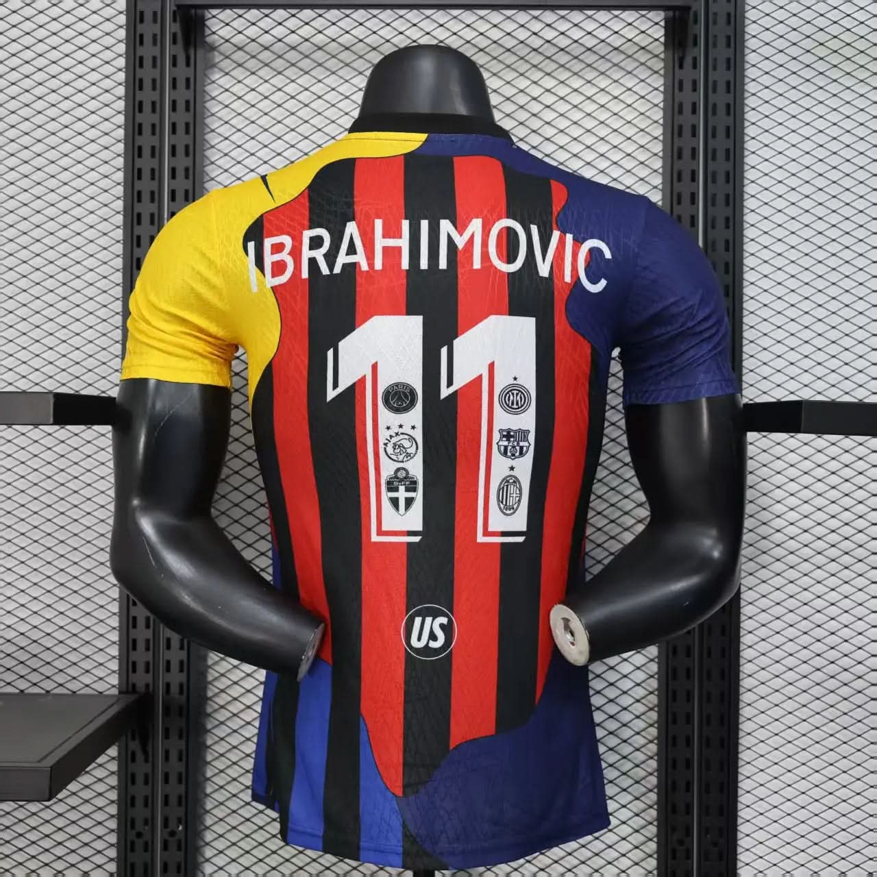 2025-26 AC Milan 11 IBRAHIMOVIC Player S-2XL asasshop