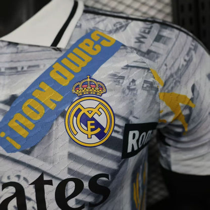 2025-26 Real Madrid Champions League Highlights Player Size S-2XL asasshop
