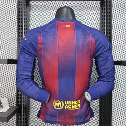 2025-26 Barcelona Home long sleeved S-2XL asasshop