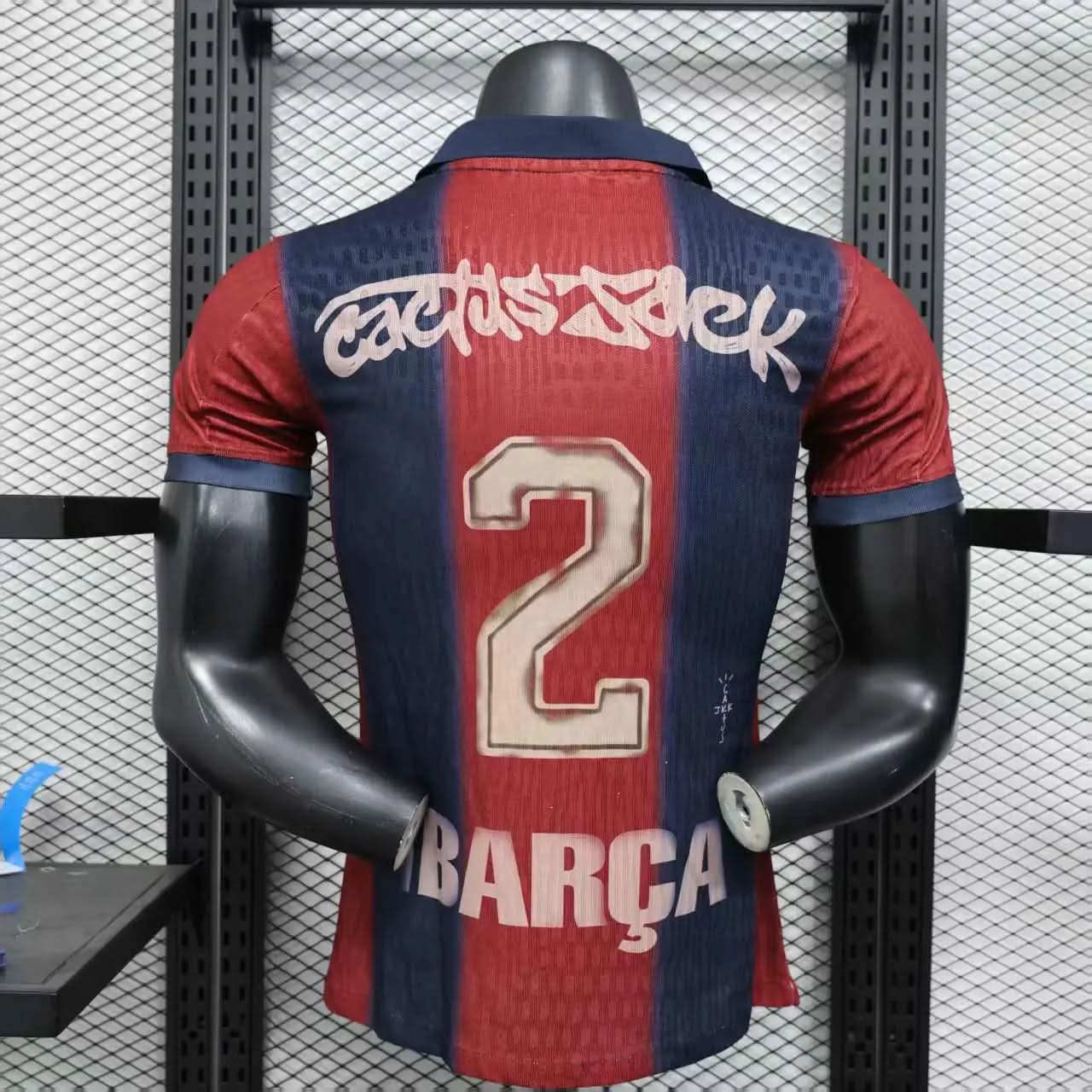 2025-26 Barcelona Camp Nou XTRAVIS SCOTT Player S-2XL asasshop