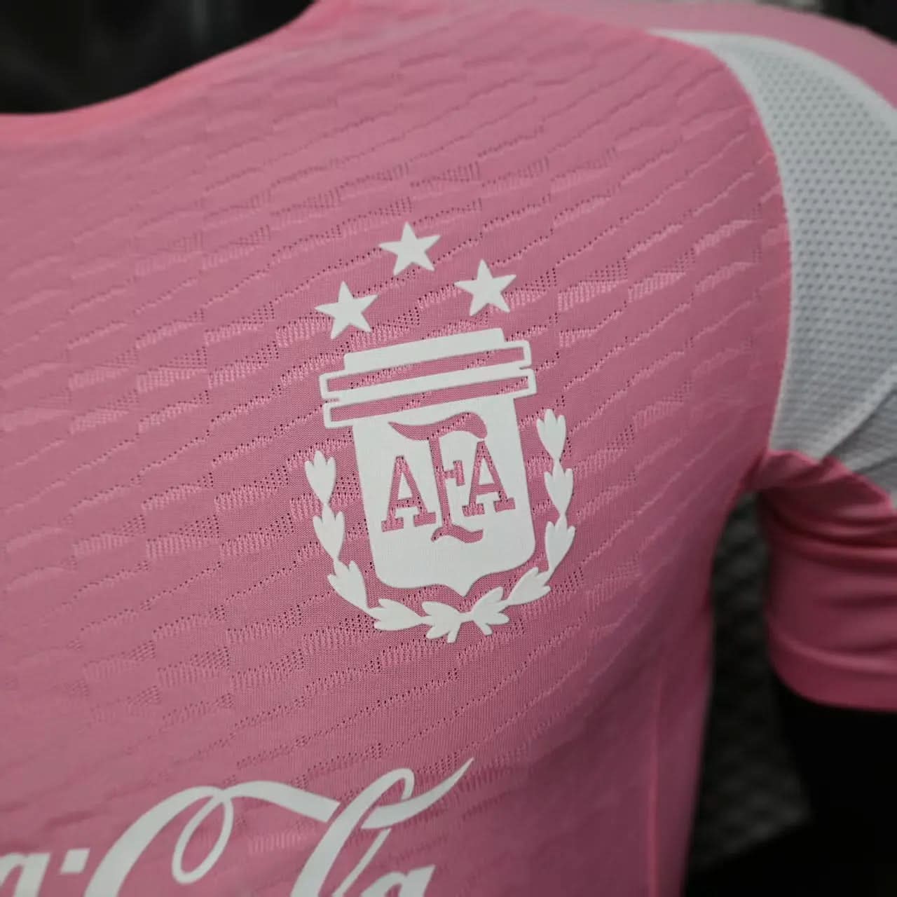 2025-26 Argentina Special Pink Player S-2XL asasshop