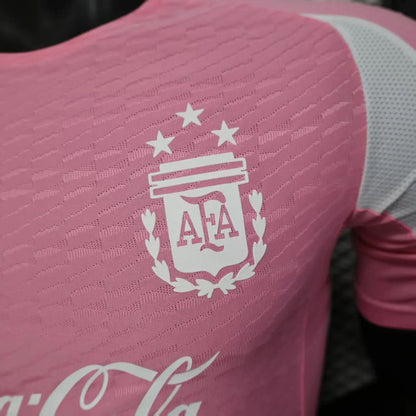 2025-26 Argentina Special Pink Player S-2XL asasshop