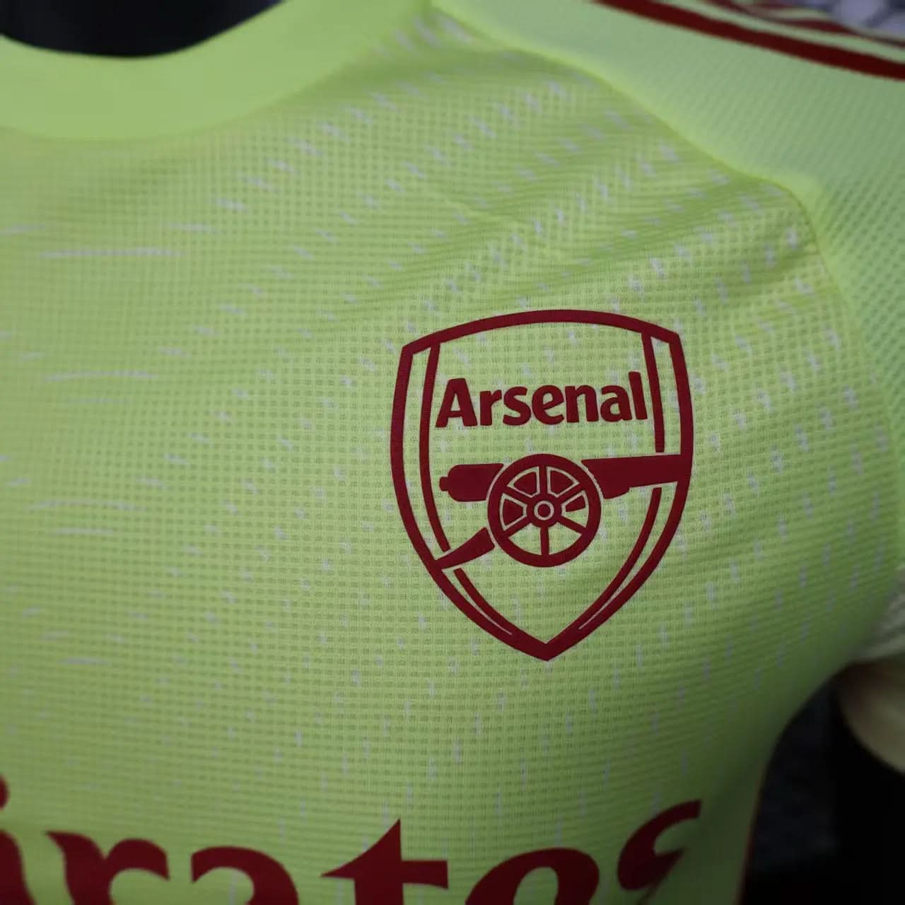 2025-26 Arsenal Special Yellow Player S-2XL asasshop
