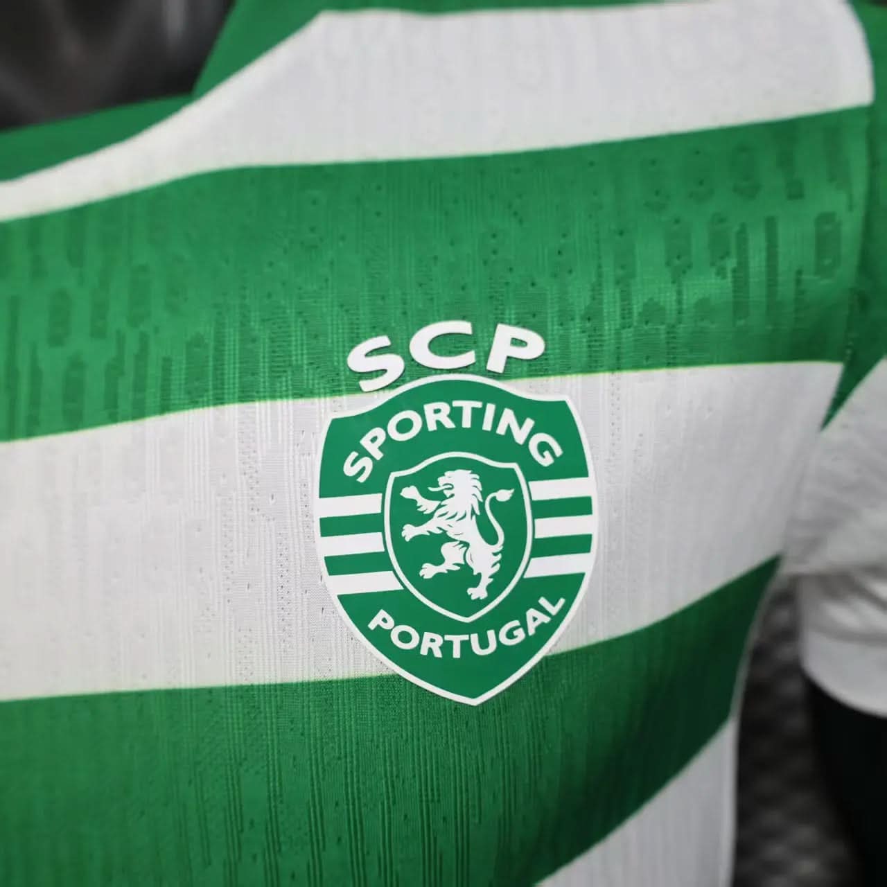 2025-26 Sporting Lisbon Home Player S-2XL asasshop