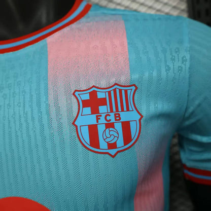 2025-26 Barcelona Special Blue-Pink Player S-2XL asasshop
