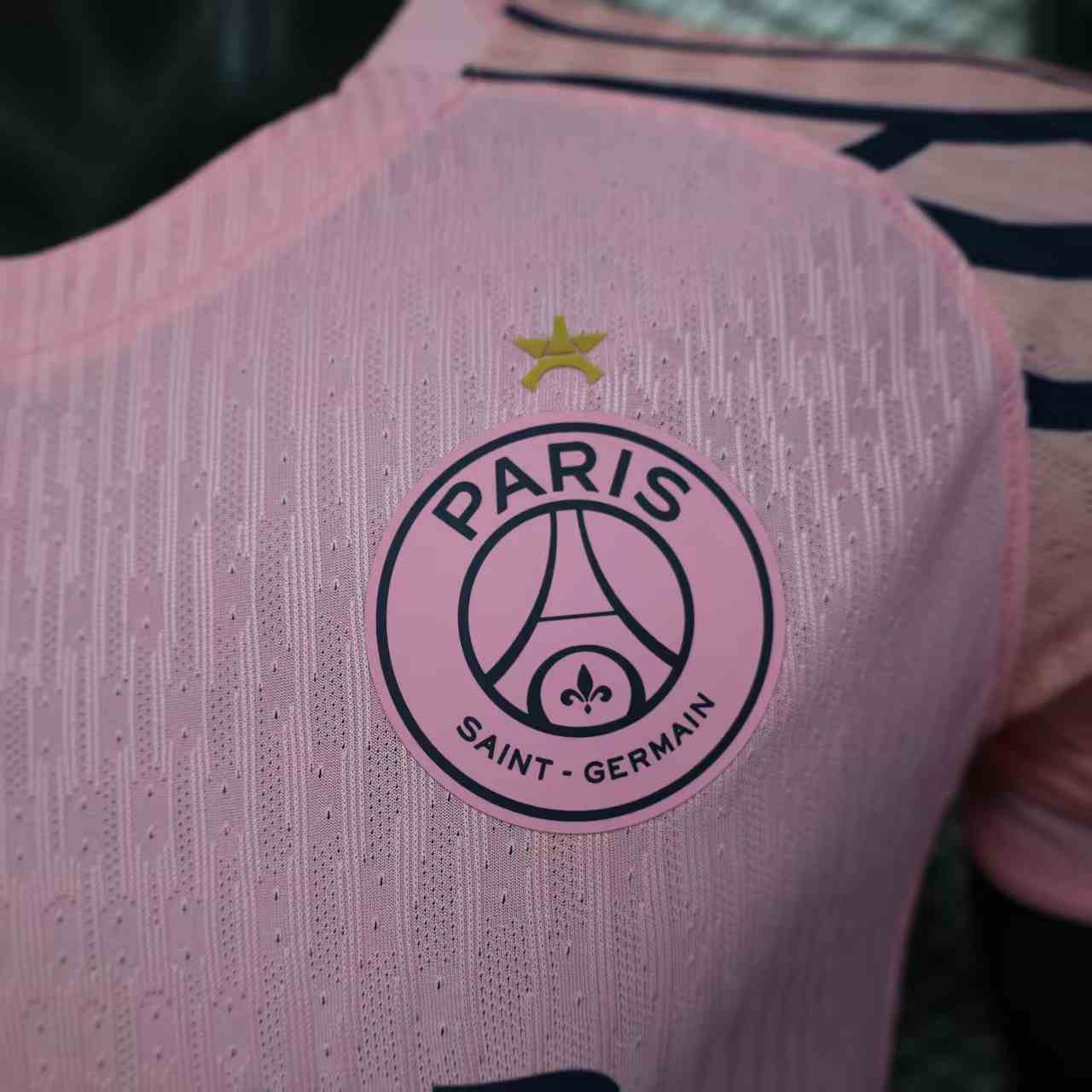 2025-26 Paris Special Pink (With Star) Player S-2XL asasshop