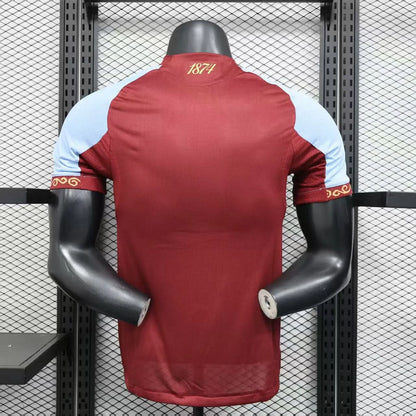 2025-26 Aston Villa Home Player S-2XL asasshop