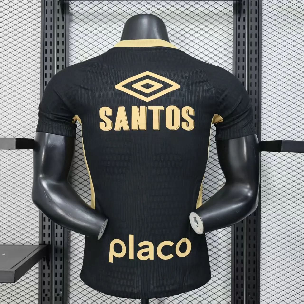 2025-26 Santos Special Black Player S-2XL asasshop