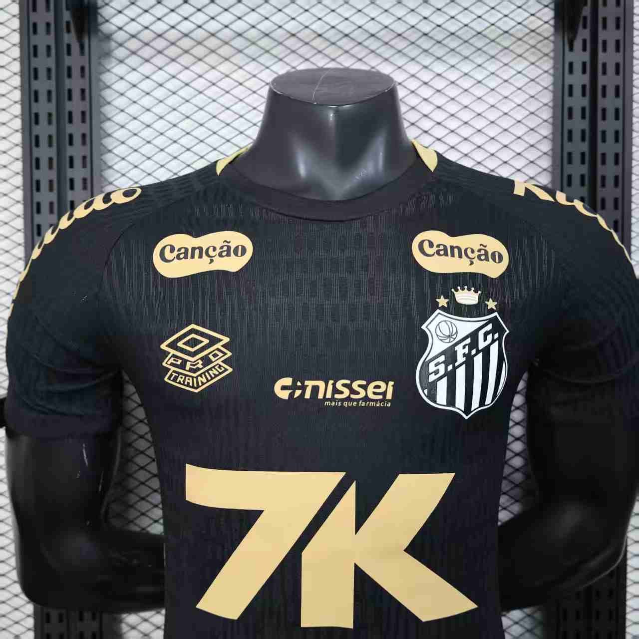 2025-26 Santos Special Black Player S-2XL asasshop