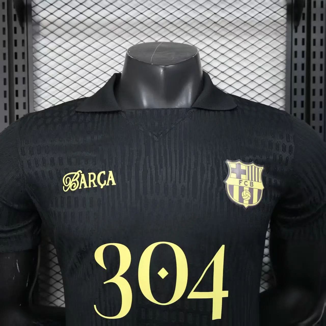 2025-26 Barcelona 304 Blcak Player S-XXL asasshop