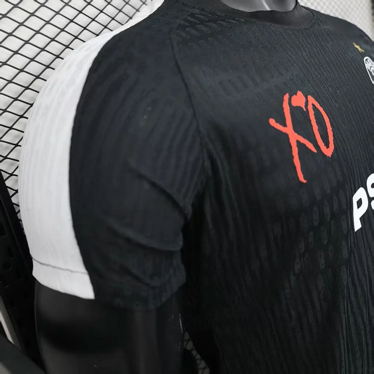 2025-26 Paris Champions X.O exclusive sponsor Black Player S-2XL asasshop