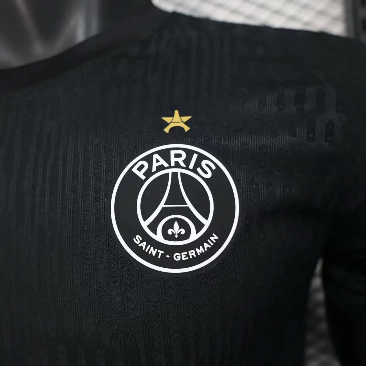 2025-26 Paris Champions X.O exclusive sponsor Black Player S-2XL asasshop