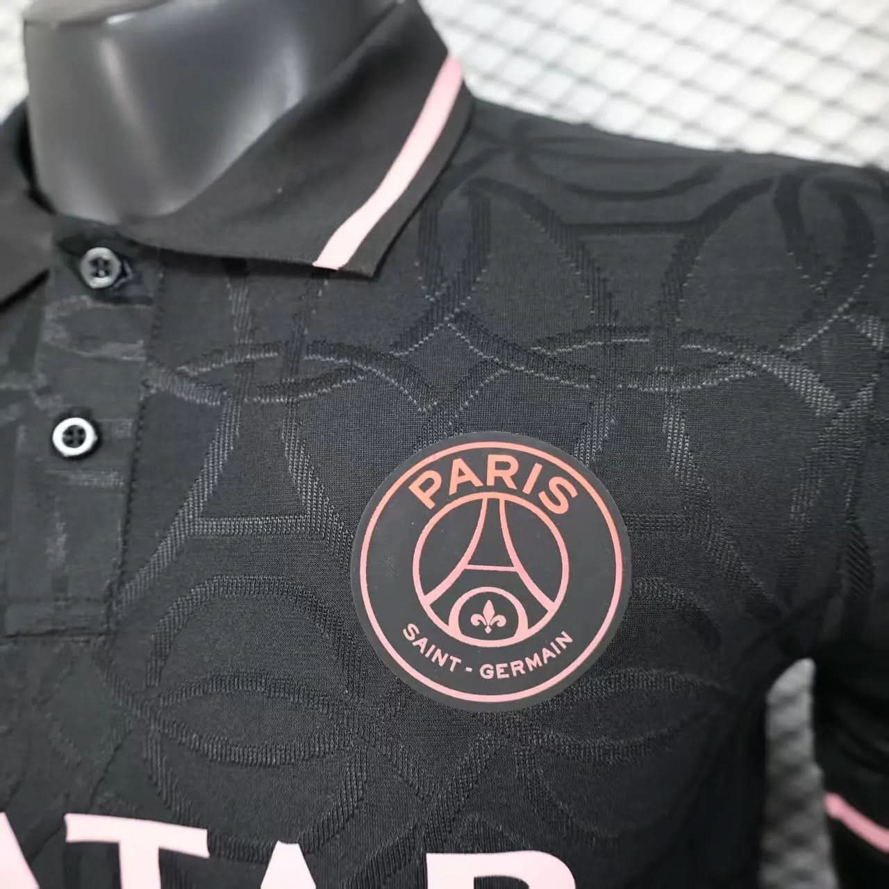2025-26 Paris Special Polo Black Player S-2XL asasshop