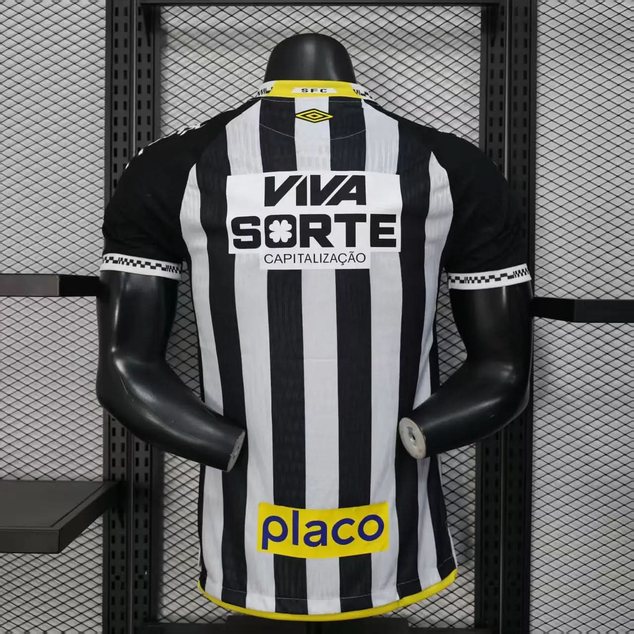 2025-26 Santos Special Black Wiht ADS Player S-2XL asasshop