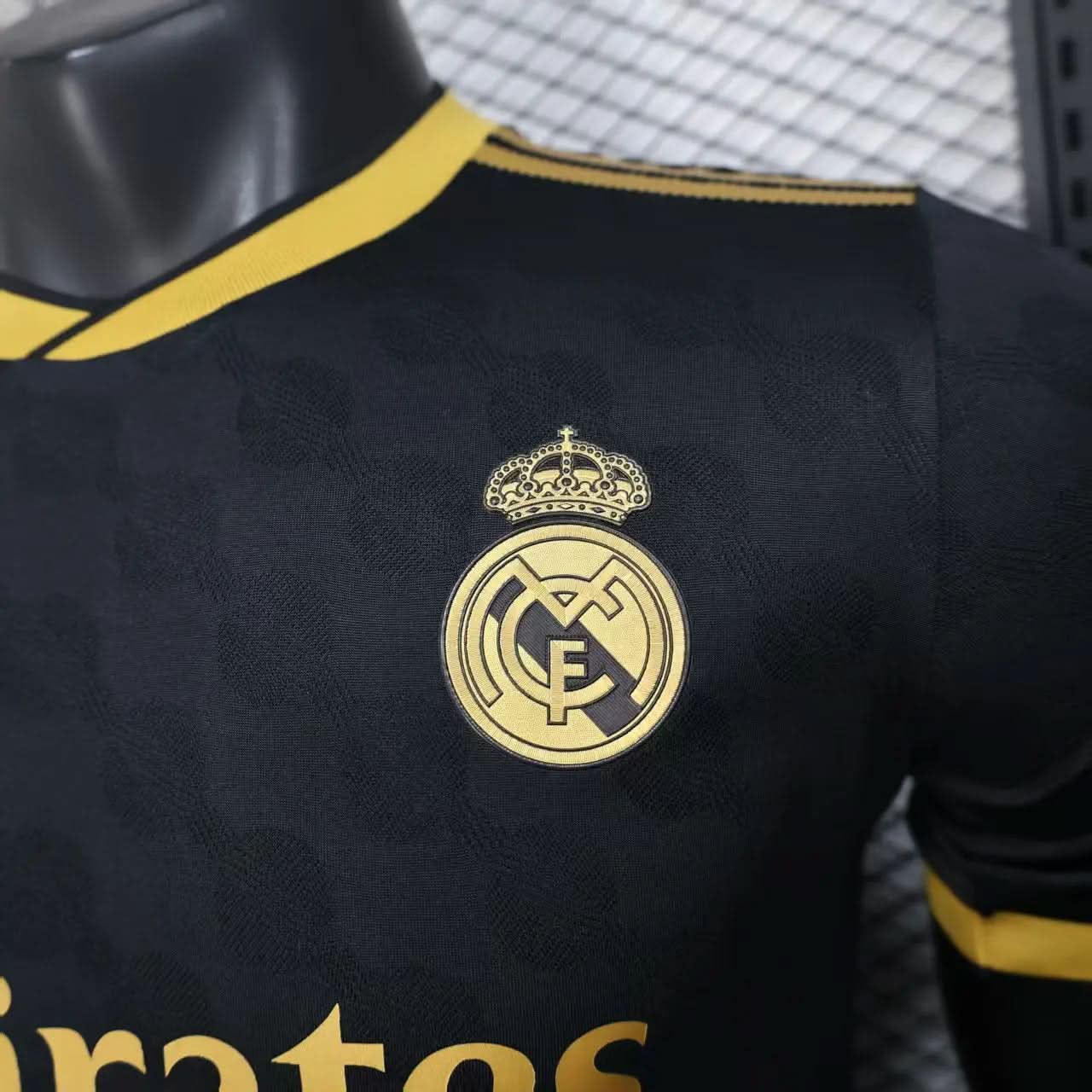 2025-26 Real Madrid Special Black-Gold Player S-2XL asasshop