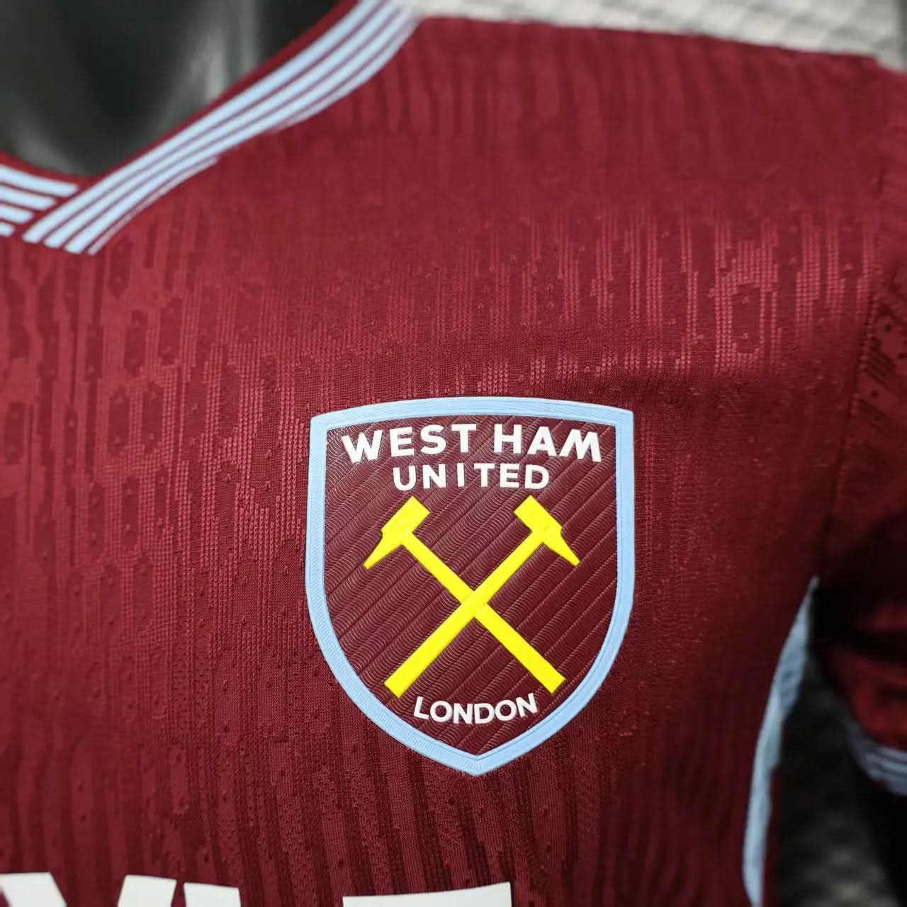 2025-26 West Ham United Home Player S-2XL asasshop