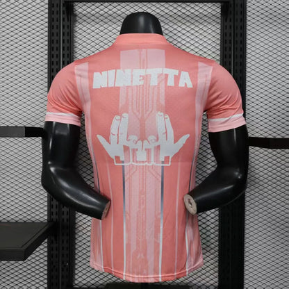 2025-26 Marseille YAMAHA Pink Player S-2XL asasshop
